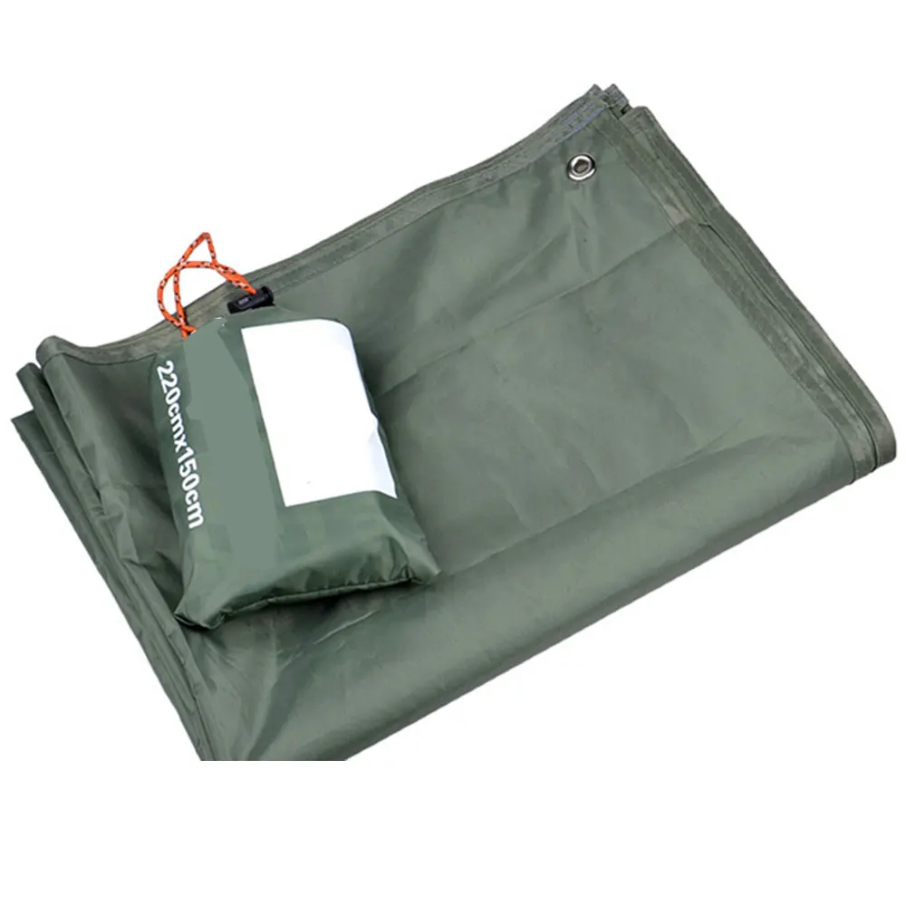 Army Green Прочный Оксфорд ткань 3 цвета походный коврик Многофункциональный тент навес пляжный коврик дорожный брезент на открытом воздухе практичный - Цвет: Army Green