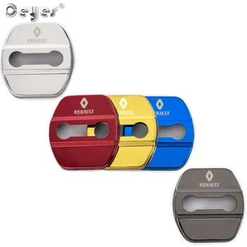 

Ceyes Car Sticker Auto Door Lock Cover Case For Renault Duster Laguna Captur Megane 2 3 Fluence Latitude Accessories Car Styling
