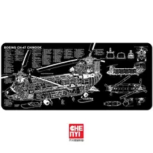 Механическая клавиатура Mousepad boeing ch 47 chinook 900 400 4 мм не сшитые края/Резина высокого качества