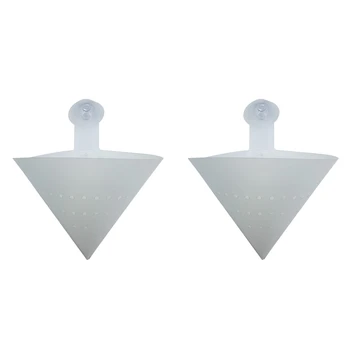 

Hot 2 Pcs Kitchen Self-Standing Drain Sink Leftovers Soup Juice Separated By Garbage Filter Foldable Simple Sink Anti-Blocki