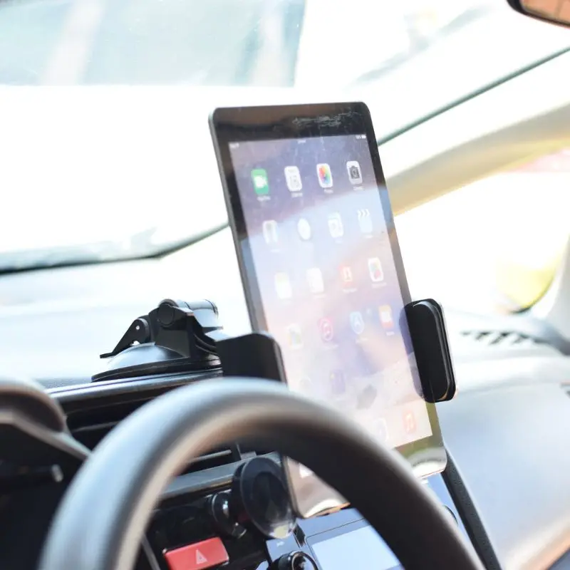 Автомобильный держатель для планшета на присоске на лобовое стекло для iPad Mini Air 2 Galaxy Tab Kindle Xiaomi Touch Tablet