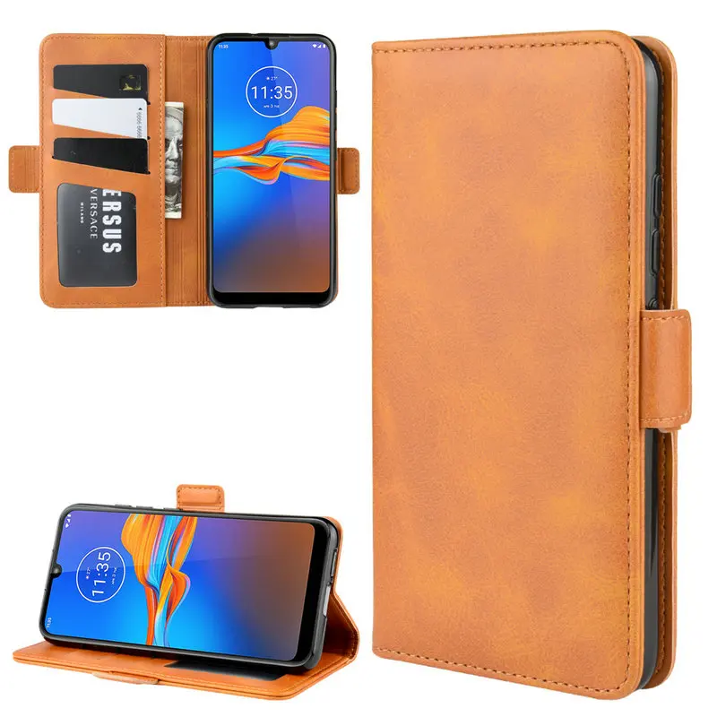 For Motorola Moto E6 Plus E6s Flip Magnetic Leather Case cover for Moto E6 for Moto E Plus 6th Gen. Phone Cover Wallet case