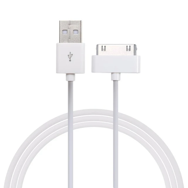 Apple iPhone4 32G 充電ケーブル付き iPhone 用 USB ケーブル 30 ピンナイロン編組高速充電器データ