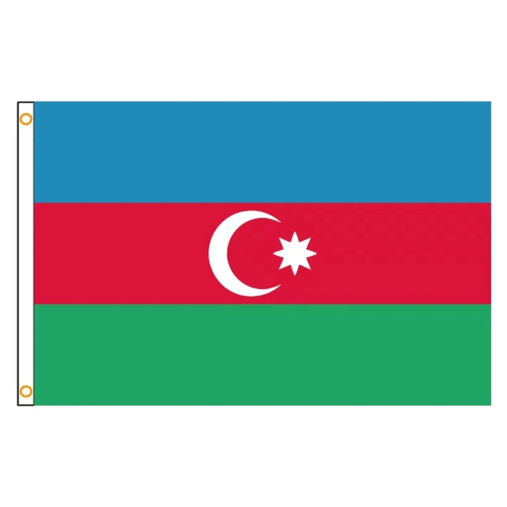 3jflag 3x5фрейс 90X15 0 см азербайджанский флаг Banner | Дом и сад