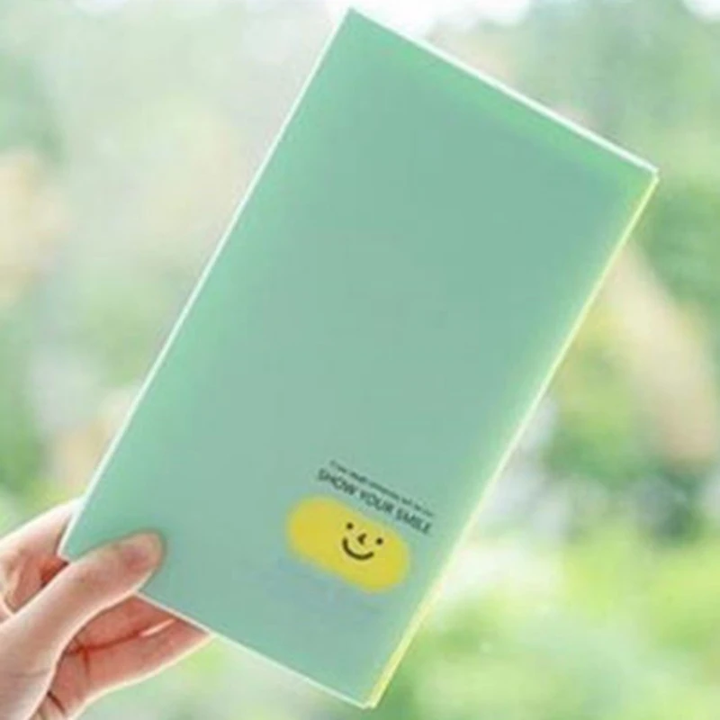 New 120 Pockets Card Photocard Name Card ID Holder - Цвет: green
