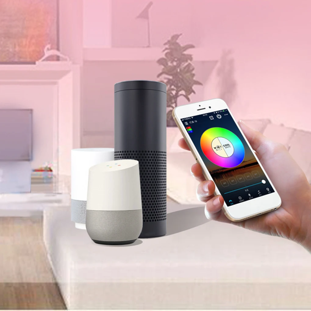 WIfi светодиодный светильник Magic Smart Home RGBW лампа 4,5 Вт с регулируемой яркостью светодиодный светильник Smart совместим с Alexa Google Home