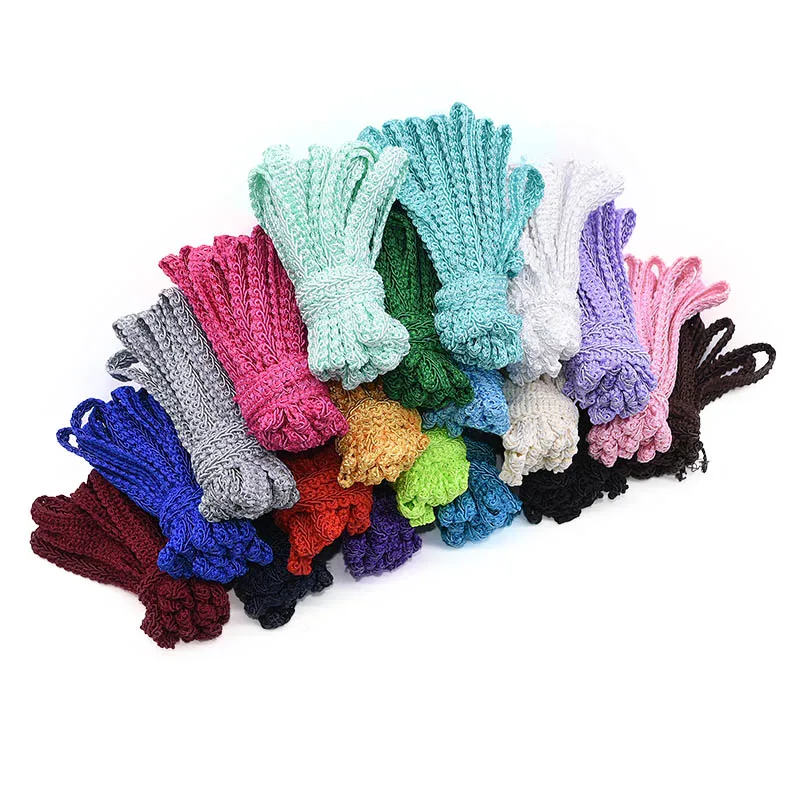 Lace Trimming Ribbon Polyester Centipede Braided Lace Sewing Clothes Accessories Curve DIY Craft Wedding Decor lace ribbon lace sewing accessories lace sewing supplies lace accessories lace garment accessories clothing accessories lace decoration 5/10M 12mm