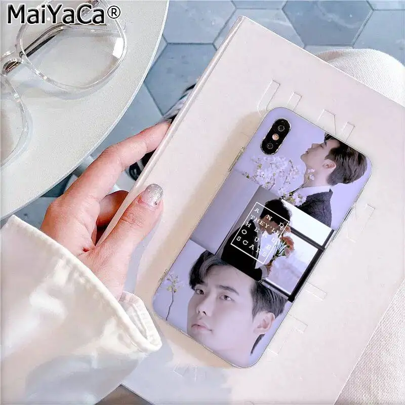 MaiYaCa Корейский мужской Звездный идол ли Чон сок на заказ Прозрачный чехол для телефона для Apple iphone 11 pro 8 7 66S Plus X XS MAX 5S SE XR