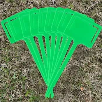

20pcs Garden Insect Sticky Board Garden Trap Insect Sticky Board Support Holder Garden Supplies for Yard (Green)