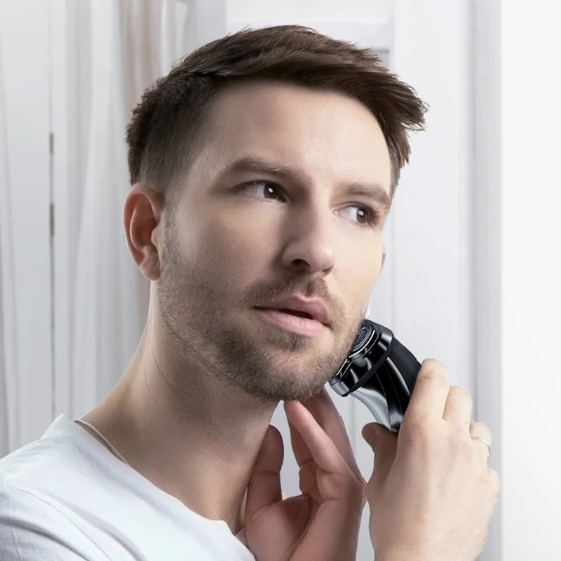 Электробритва Xiaomi ENCHEN BlackStone 3 3D с тройным лезвием, плавающий триммер для мытья всего тела, бороды, триммера, зарядка через usb type-C