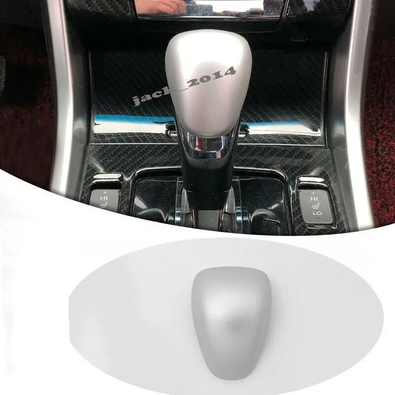 ABS Серебряная накладка на рычаг переключения передач для Honda Accord 9th