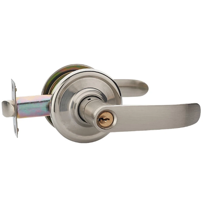 

Home Zinc Alloy Door Lock Door Gate Single Cylinder Dead Bolt Door Lock Interior Door Handle Door Lock Passage Bedroom Door Knob