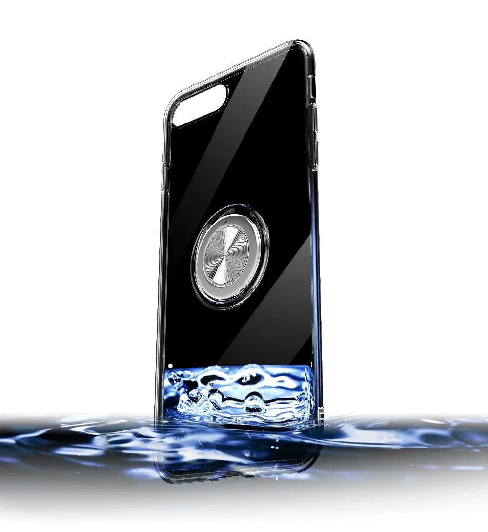Для samsung Galaxy S10 чехол мягкий ультра тонкий прозрачный держатель кольцо Автомобильный Магнит чехол для телефона для samsung Galaxy S10E S10 Plus S10+ S10 5G
