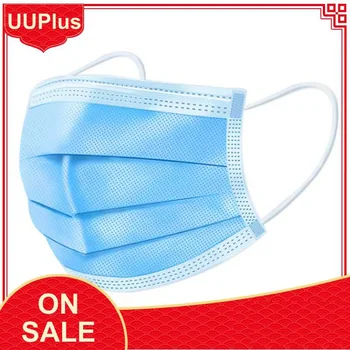 

High Quality 3 Layers Disposable Masks Earloop Face Mouth Masks Virus Germ Protection Pm2.5 Non Woven Kf94