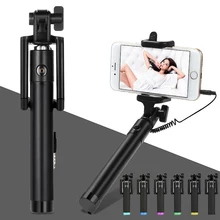 Разноцветная палка для селфи, Растяжимая ручная палка для селфи, для iPhone, Android, для samsung, Palo, селфи для Xiaomi