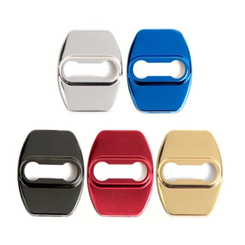 

Car Door Lock Protective Cover for toyota camry chr corolla rav4 yaris prius sticker stainless steel accessories car styling