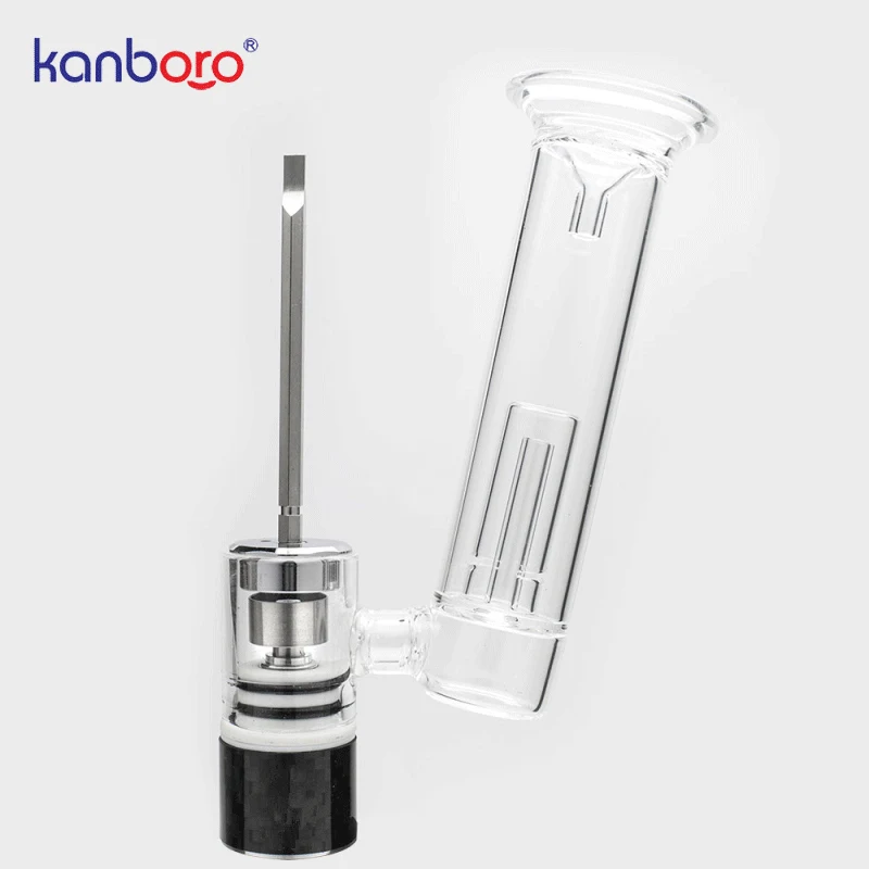 Kanboro 510 Nail V3 с кварцевым/титановым/керамическим зеркальным стеклянным фильтром Dab