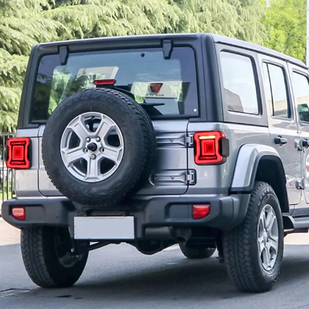 Светодиодный фонарь светильник s в сборе для Jeep Wrangler- светодиодный задний фонарь стоп-сигнал заднего хода светильник беспроводной сзади Резервное копирование лампа DRL для хвостовой части автомобиля светильник s