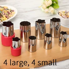 Нержавеющая сталь овощной и фруктовой резки плесень тиснение нож Детские дополнительные продукты плесень Бабочка кондитерские формы бисквит м