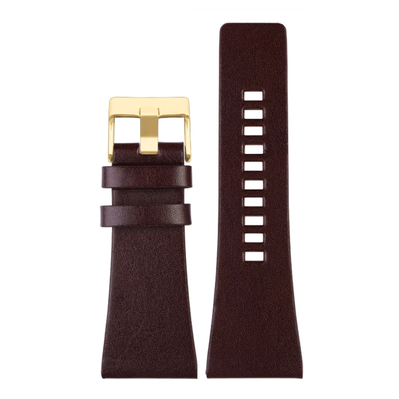 Men's Large Leather Watchband - Premium Watch Strap in Various Sizes
