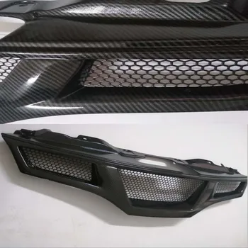 

Fit For Nissan NV200 Carbon Fiber Black Front Grille Around Trim Racing Grills Trim
