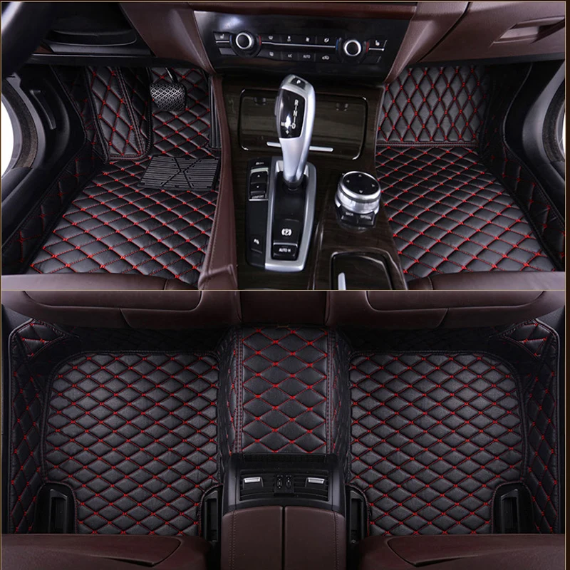 car floor mats for Chevrolet All Models Cruze Captiva Sail Spark Aveo Blazer Sonic epica accessories Custom foot Pads | Автомобили и