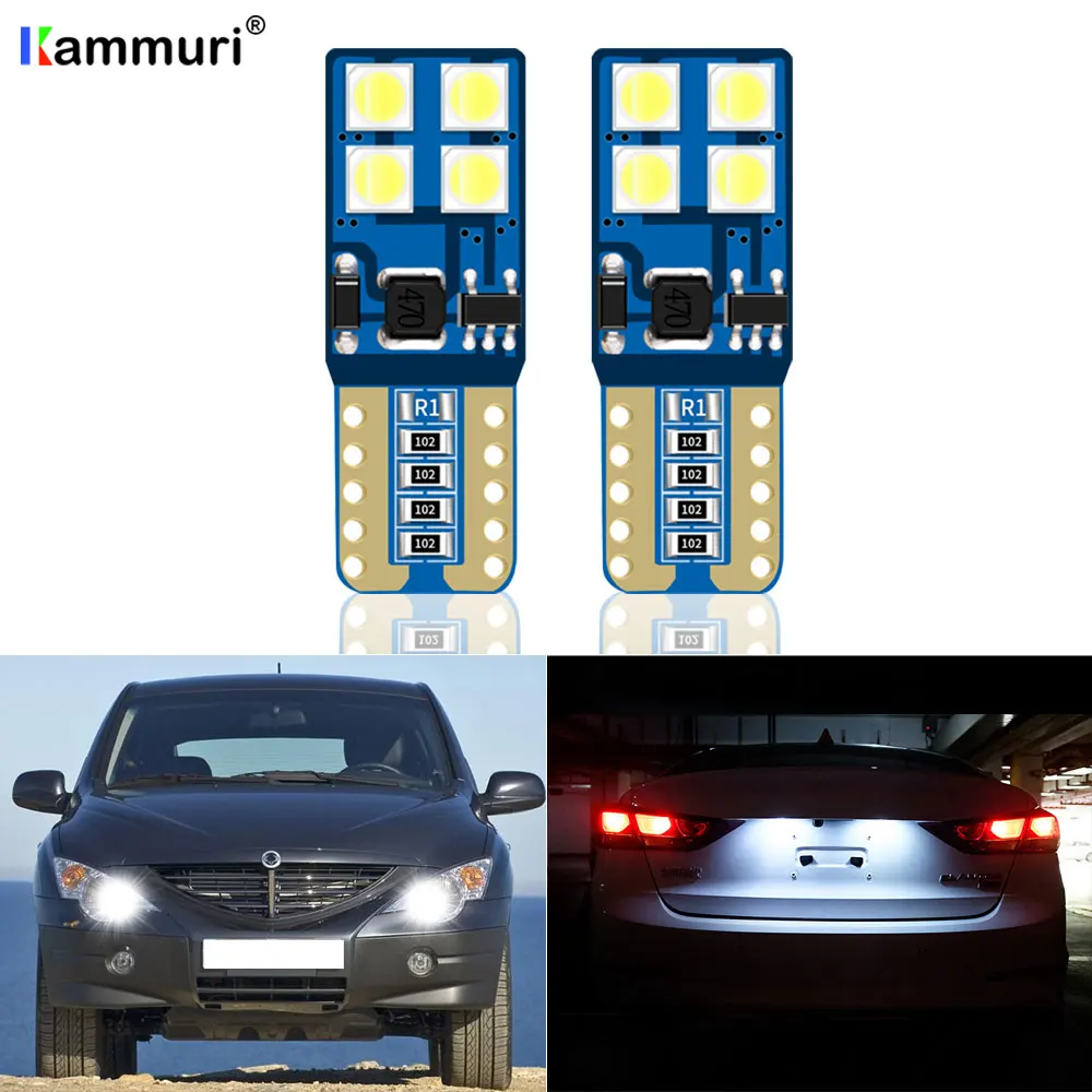 (2) Canbus T10 W5W светодиодный светильник для парковки Ssangyong Kyron Actyon Sport Korando Rexton 1 2 Musso Stavic