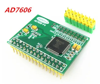 Модуль сбора данных ADC AD7606 8-канальная синхронизация 16 бит 200Ksps | Электроника