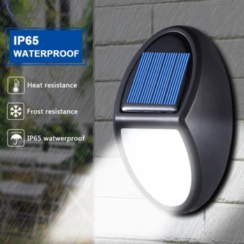 

Useful 600LM Security Wall Light Solar Power Outdoor Patio Lamp Waterproof IP65