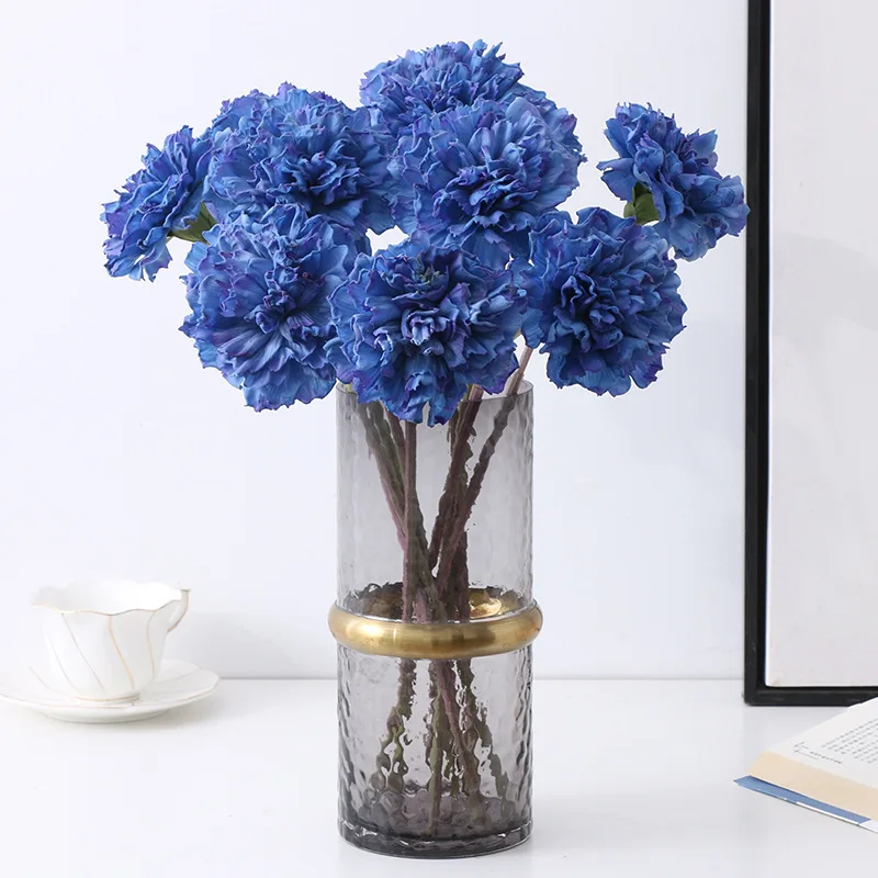 RealTouchCarnationArtificialFlowerGreenPlantsWeddingFlower