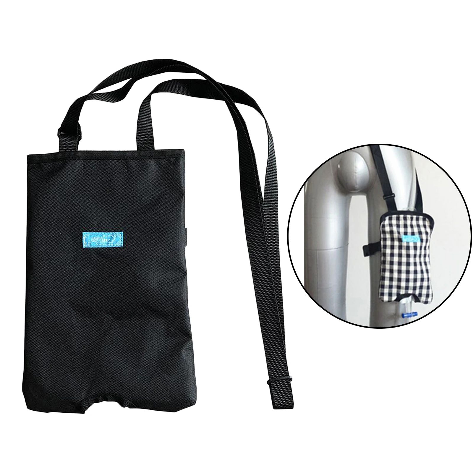 Catheter Bag Holder Drainage Bag Covers Urine Catheter Leg Storage Support Bag with Adjustable Shoulder Strap - 1000ml 5