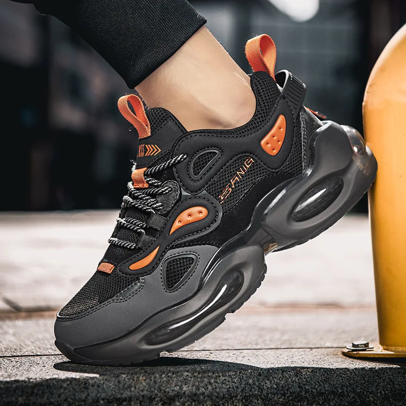 Zapatos de malla antideslizantes para hombre, calzado deportivo de suela gruesa, transpirable y cálido para actividades al aire libre, montañismo, Otoño e Invierno - AliExpress y entretenimiento