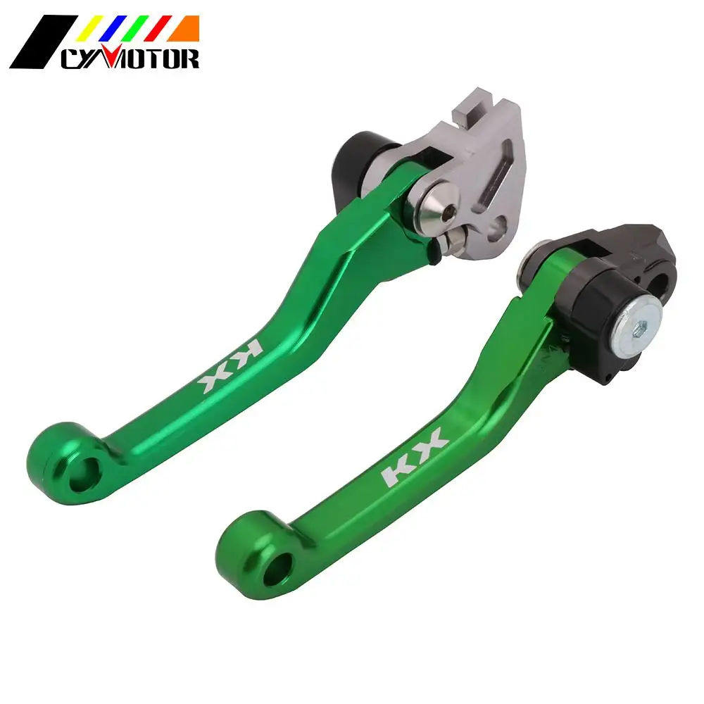 Складные рычаги тормозной муфты для KAWASAKI KX65 KX85 KX125 KX250 KX250F 2004 KX 65 85 125 250|Рычаги