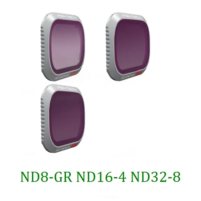 ND8-GR ND16-4 ND32-8 PGYTECH ND CPL набор фильтров для объектива для DJI Mavic 2 Pro профессиональная версия - Цвет: ND8-GR ND16-4 ND32-8