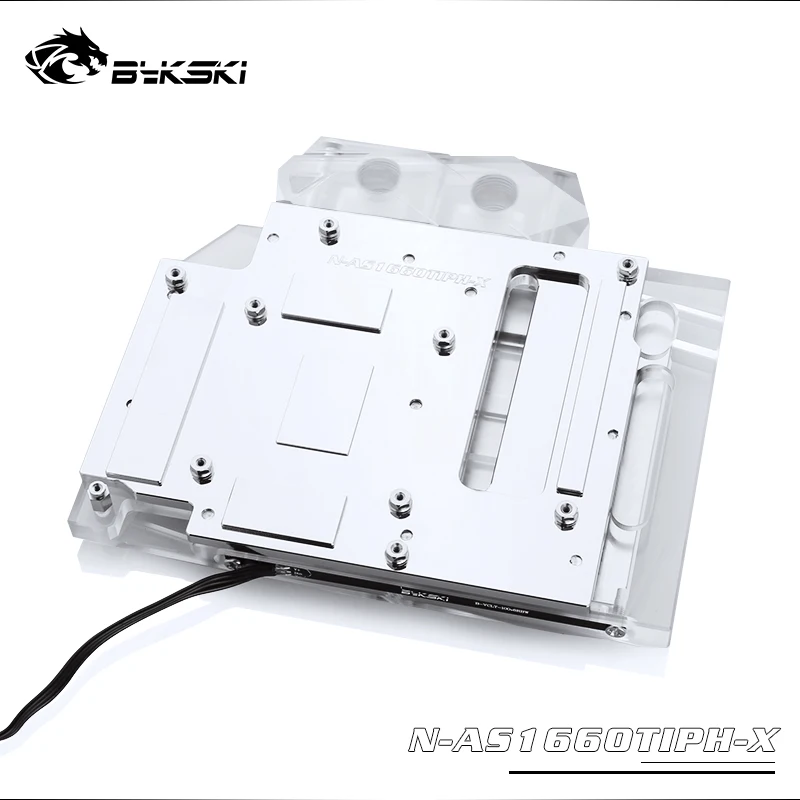 Bykski охладитель GPU совместимый ASUS TUF RTX 2060 O6G игровой двойной GTX 1660Ti O6G Phonix графический блок N-AS1660TIPH-X