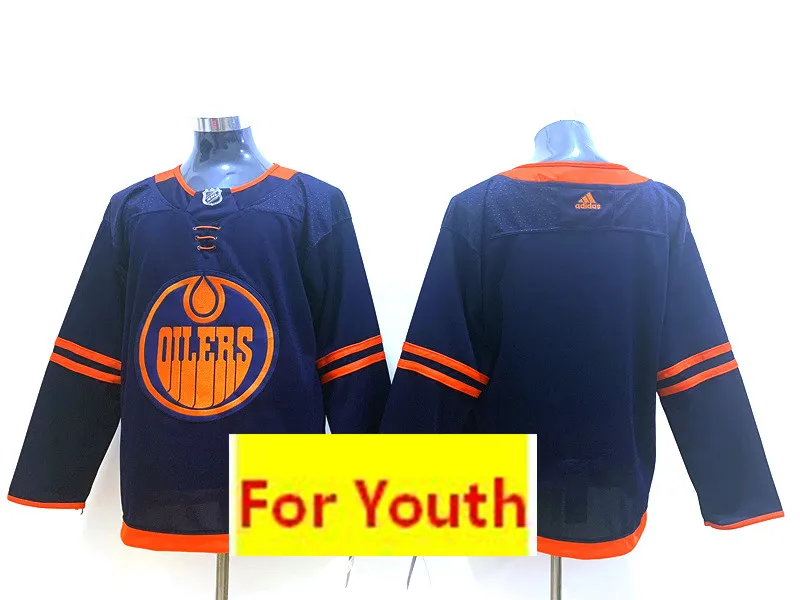 Сшитый Edmonton Youth#97 Connor McDavid#29 Leon Draisaitl#93 Nugent-Hopkins детский трикотаж