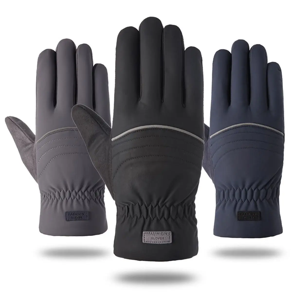 Мужские перчатки лыжные флисовые перчатки для сноуборда снегоходы мотоциклетные зимние перчатки ветрозащитные водонепроницаемые унисекс Зимние перчатки