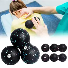 EPP Lacrosse Myofascia Ball Peanut Massage Ball High Density Lightweight Fitness Body Fascia Massage Yoga Exercise Relieve Pain