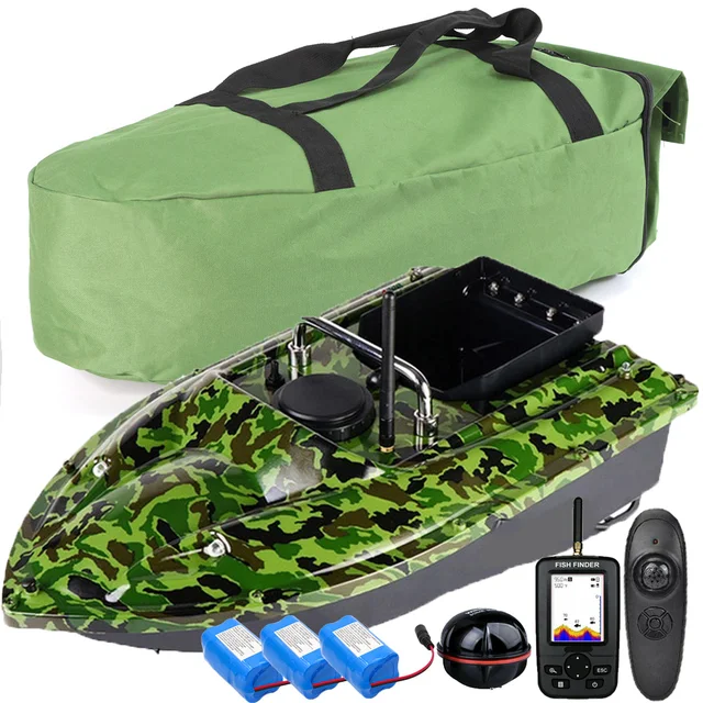 500M Wireless Remote Control Bait Boat Carp Fishing Bait Boat Dual Motors RC Toy Boat RC Speedboat 1