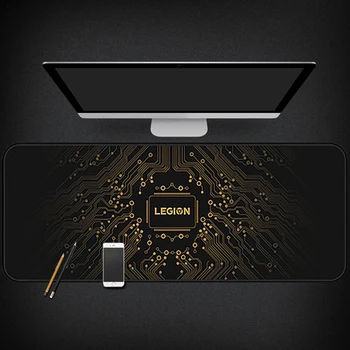 

Extra Large Speed Max Mouse Pad Gaming Waterproof Mousepad Non-slip Rubber Desk Mat with Locking Edge Computer Keyboard Pad