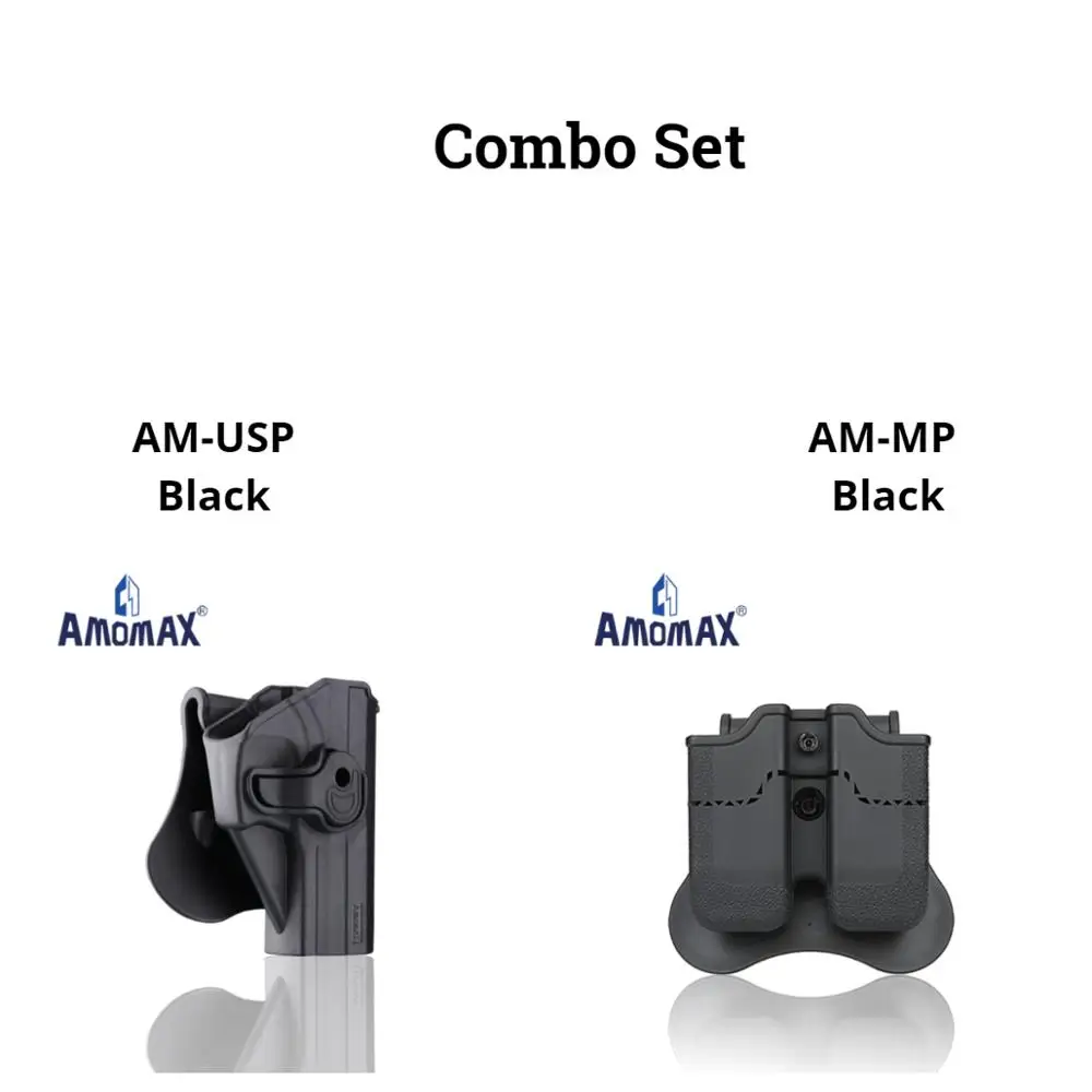 Amomax тактическая кобура подходит для G & GTP9 KWA/ Umarex USP полноразмерный и компактный