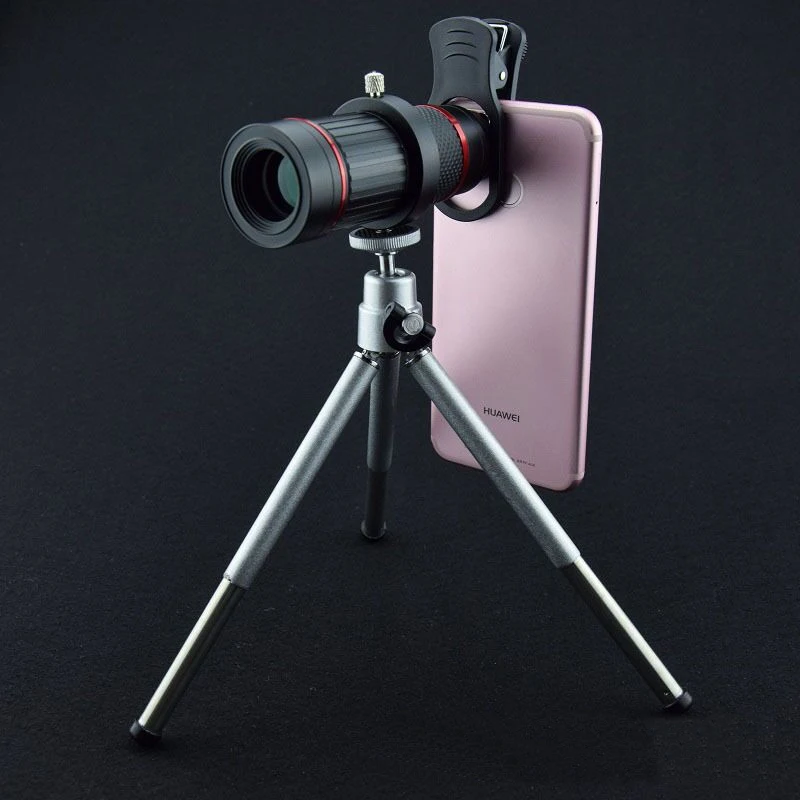 18X зум телеобъектив 4K HD металлический Монокуляр телескоп Телефон объектив камеры для iPhone samsung смартфон мобильный