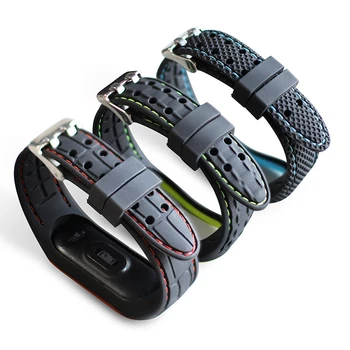 

21-Color for xiaomi Mi Band 3/4 Silicone Wrist Smart Bracelet Watch Band Strap For Xiaomi band 3/4 watch Strap Smart Accessories