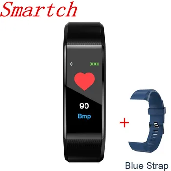 

Smartch Smart Band 115 PLUS Sleep Monitor Fitness Tracker Heart Rate Smart Bracelet Color Screen Blood Pressure VS S2
