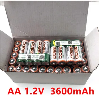 Pilas Aa Recargables, Pilas Aa Recargables de 3600mah, 1,2 V, Ni-mh, AA, solo paquete 1 Cn (origen), Aicherish 4-28 CE