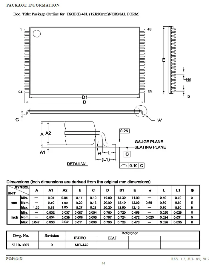     TSOP48 to DIP48 , TSOP48 ׽Ʈ  RT809F RT809H  XELTEK USB α׷  0.5mm ġ
