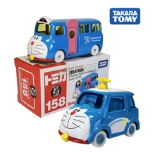 

TAKARA TOMY TOMICA Doramon Time Machine Bus 158 Alloy Diecast Metal Car Model Vehicle Toys Gifts Collections