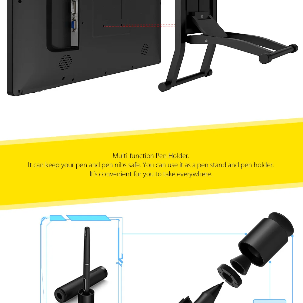 Drawing monitor  tablet 22EPro XP Pen 1 (9)