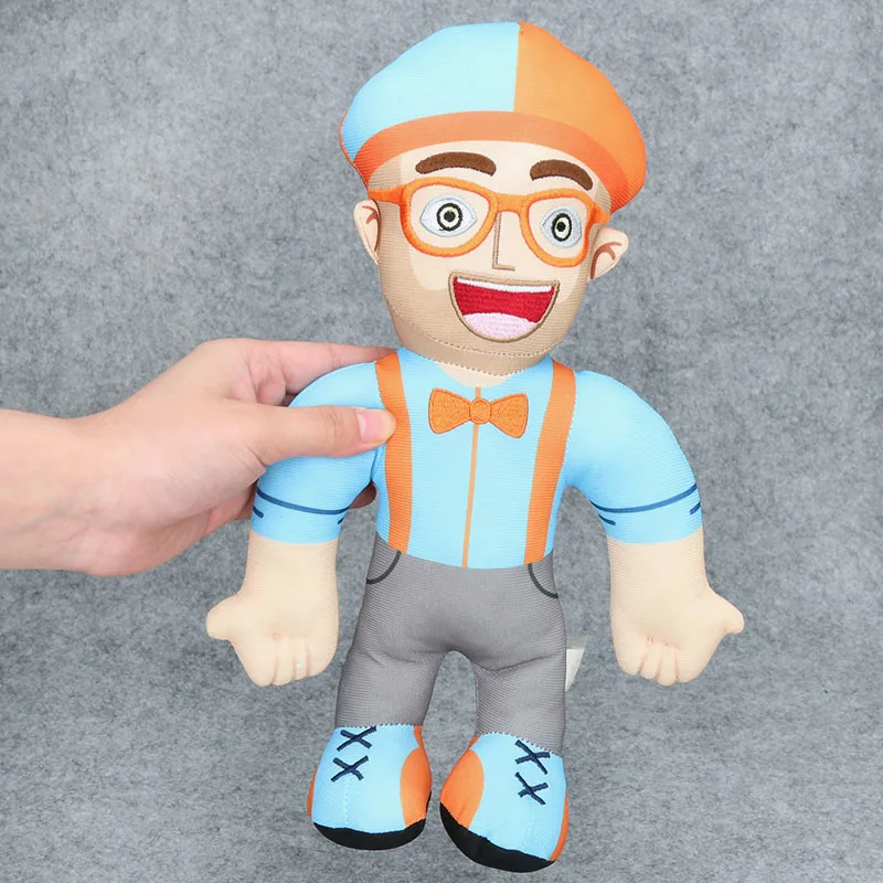 32 см обучающий мультфильм Blippi плюшевые игрушки мягкие игрушки куклы развивающие дети подарок для детей подарок на день рождения