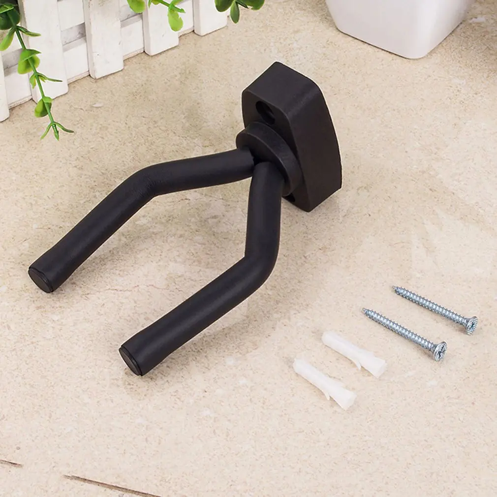 

2019 Hot sale Compact Deisgn Guitar Violin Hanger Stand Wall Mount Hook Holder Fit For Bass Ukulele And More Musical Instruments